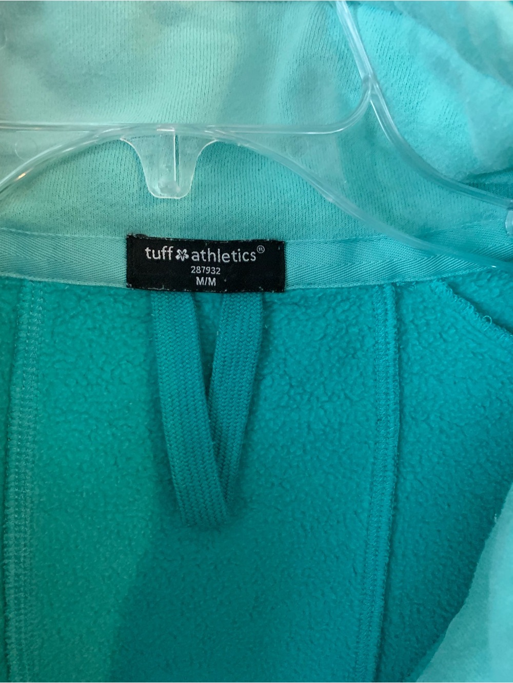 Tuff Athletics teal pullover hoodie - Picture 2 of 3